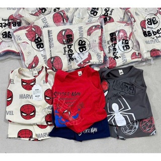 SET 3 BỘ NHỆN SÁT NÁCH TÔNG ĐỎ GHI - SET 3 - 110