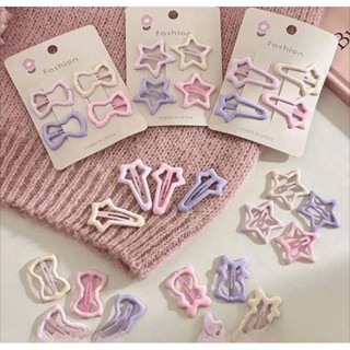 SET 32 MÓN KẸP TÓC TÔNG TÍM CHO BÉ - SET 32