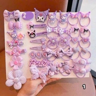 SET 36 MÓN KẸP TÓC KUROMI CHO BÉ - Random