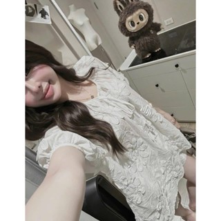 ÁO BABYDOLL THÊU HOA BUỘC DÂY
