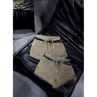 QUẦN SHORT JEAN NGẮN MÀU NÂU