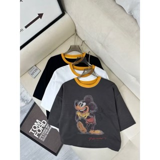ÁO PHÔNG CRT CỘC TAY VẼ MICKY