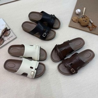 DÉP NỮ QUAI KHOÁ NHỎ VẮT NGANG - Đen - 39