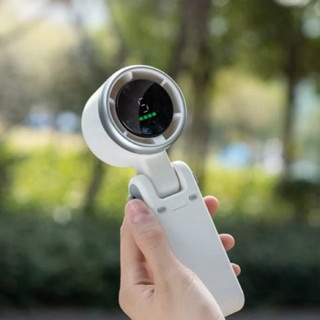 QUẠT TÍCH ĐIỆN CỔ GẬP 180 ĐỘ HỘP CAM - Random