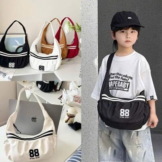 TÚI BA GANG SỐ 88 KẺ SỌC - Trắng