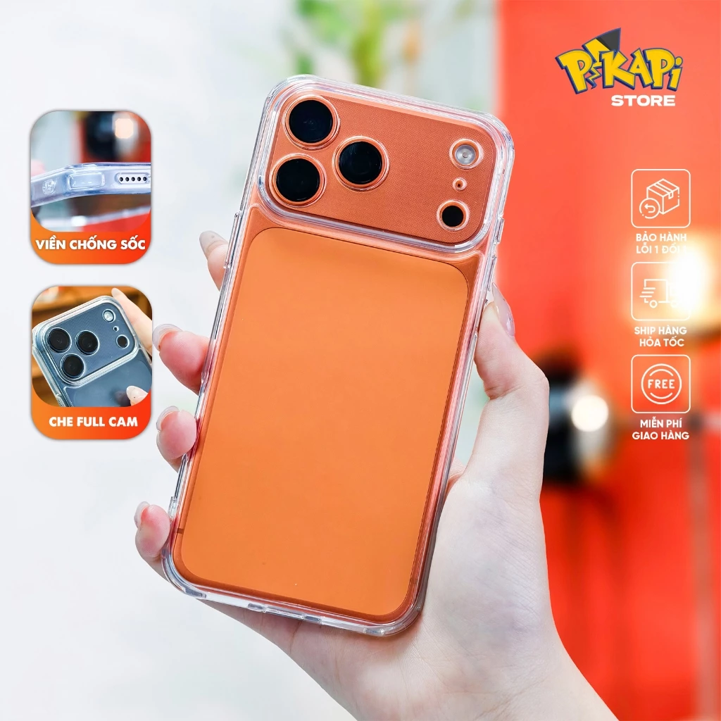 Ốp Chống Sốc KINGBON trong suốt