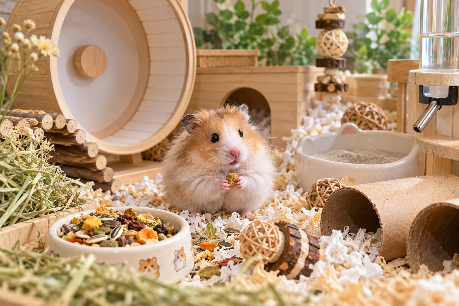 Cách Nuôi Hamster Cho Người Mới: Chuồng Nuôi, Thức Ăn Và Chăm Sóc