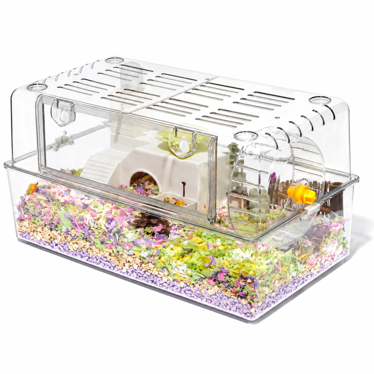 Chuồng Hamster Full Mica NRQ 50cm