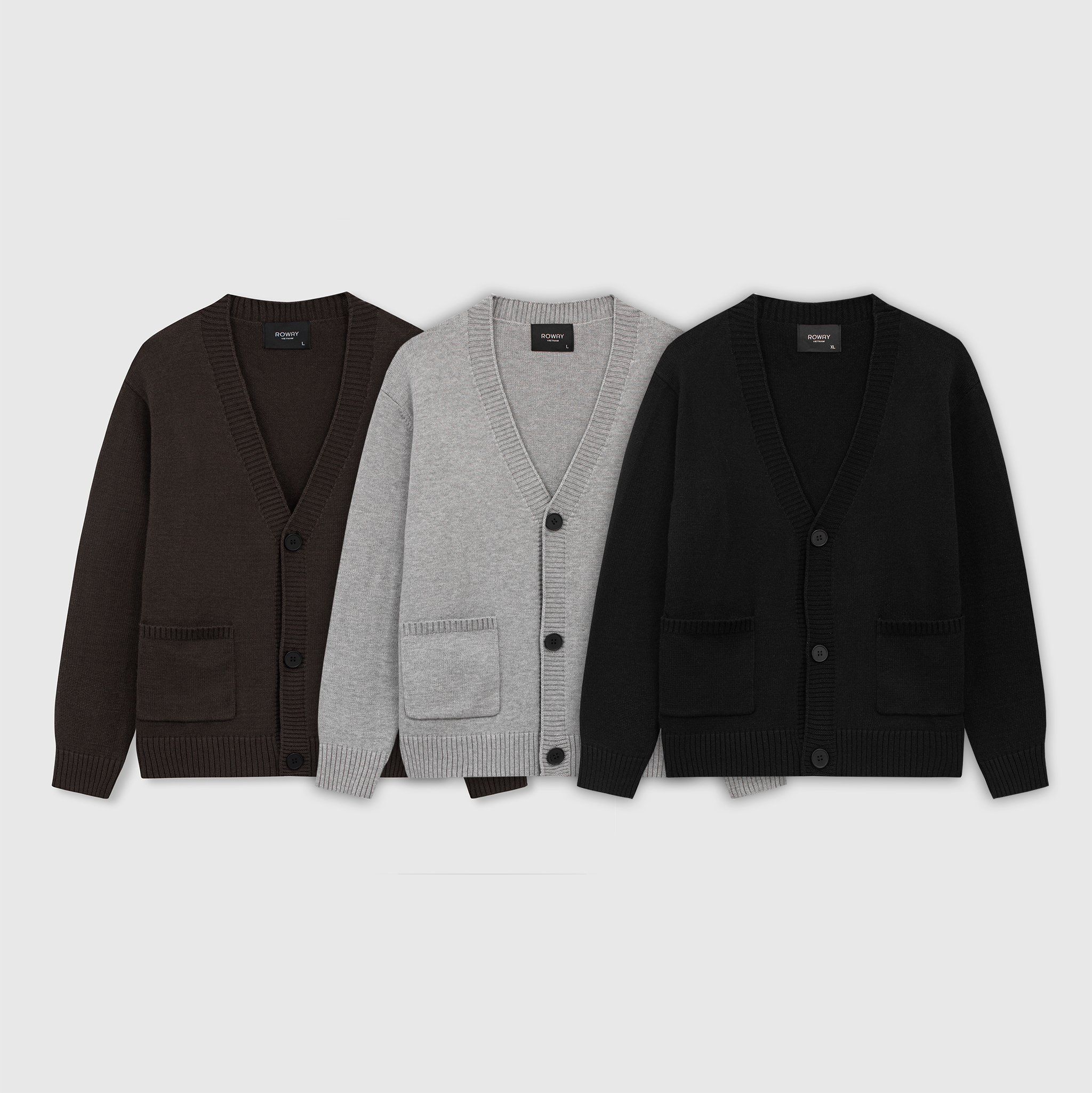 Áo len cardigan