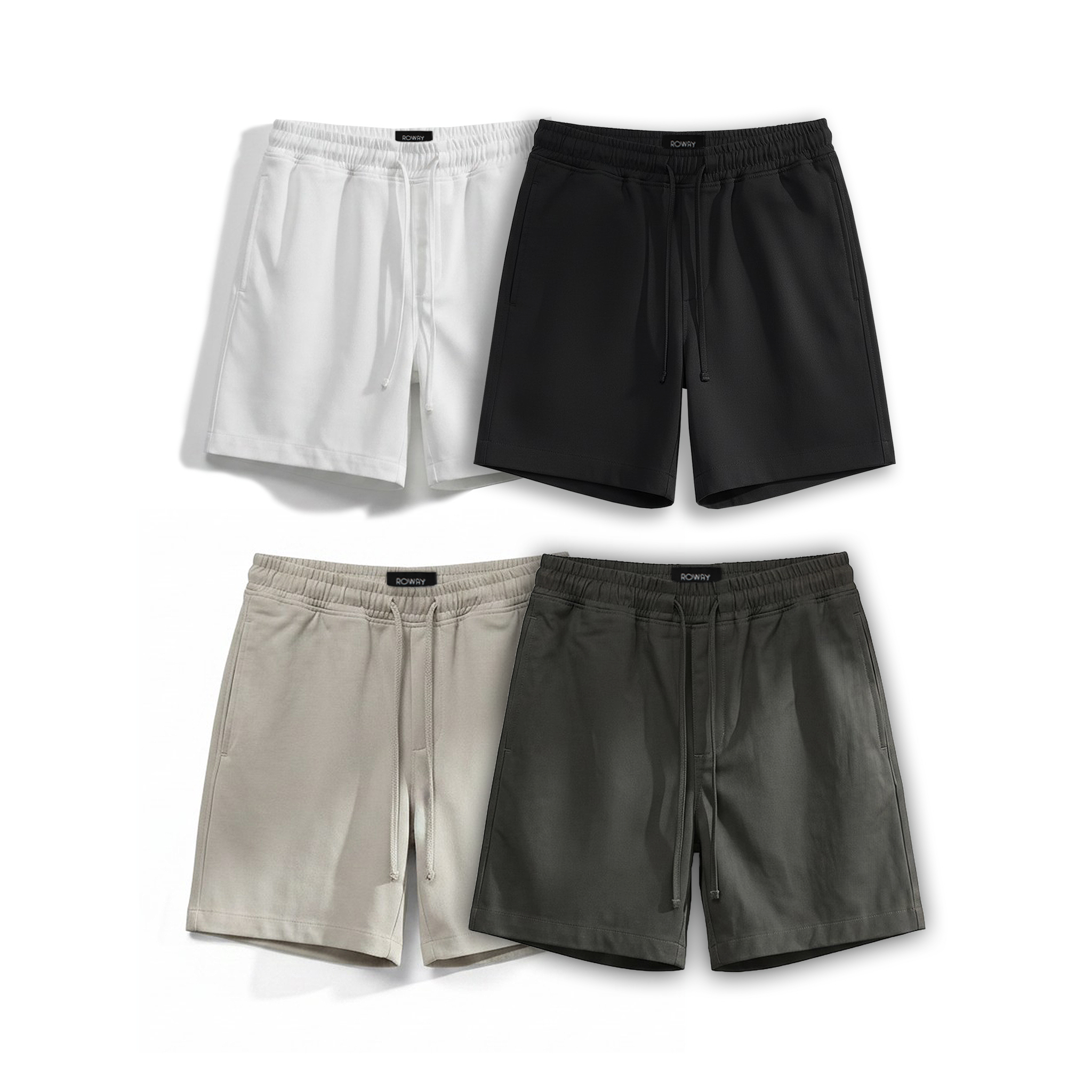 Quần short kaki cạp chun ver2