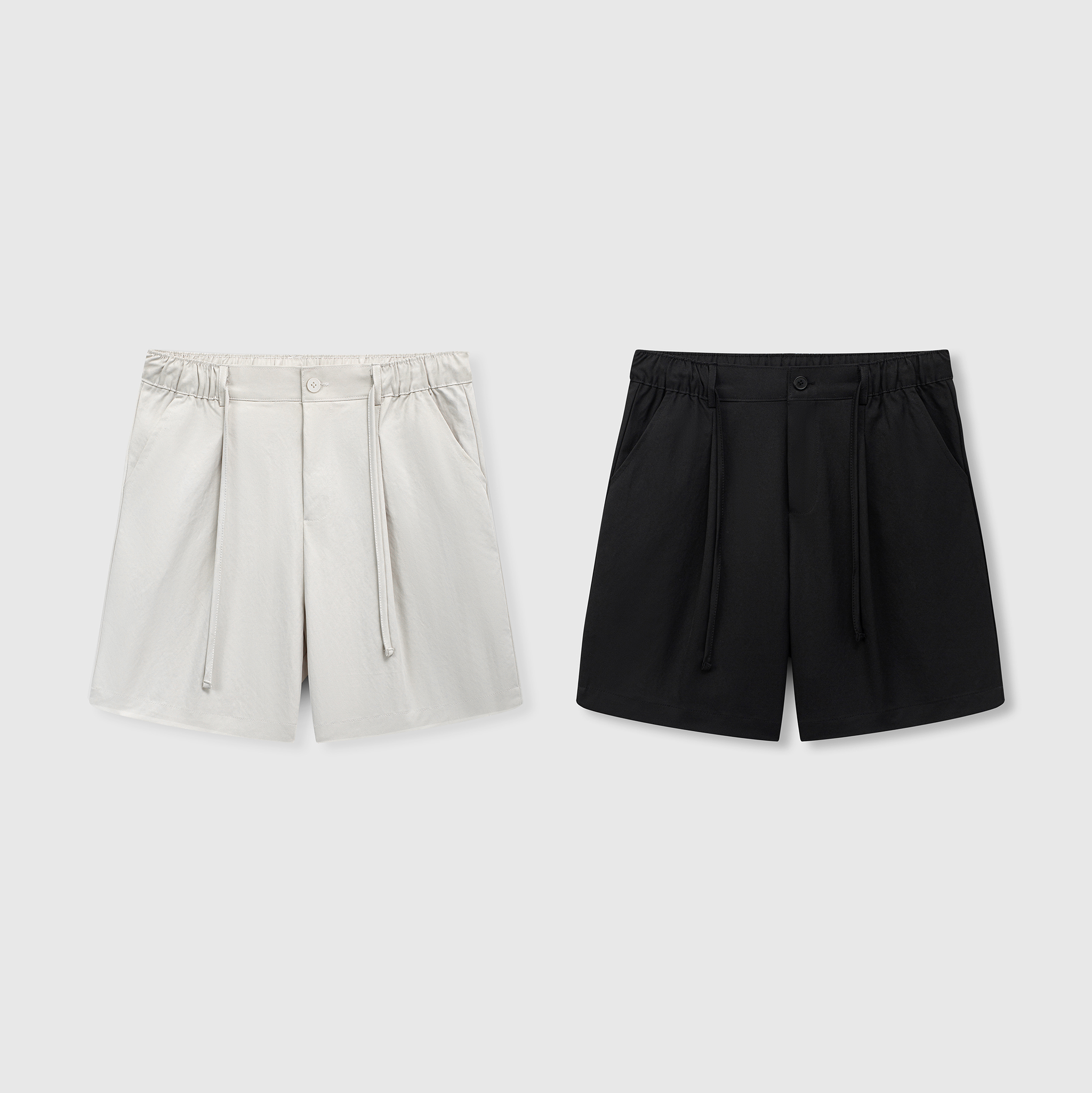 Quần short kaki cạp chun