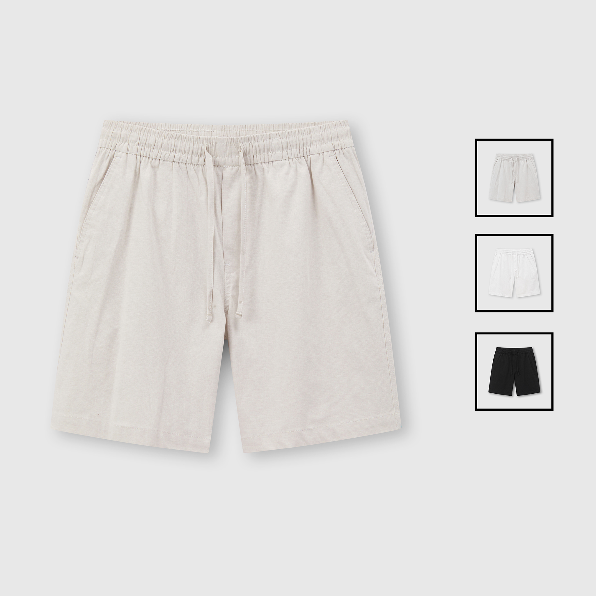 Quần short linen