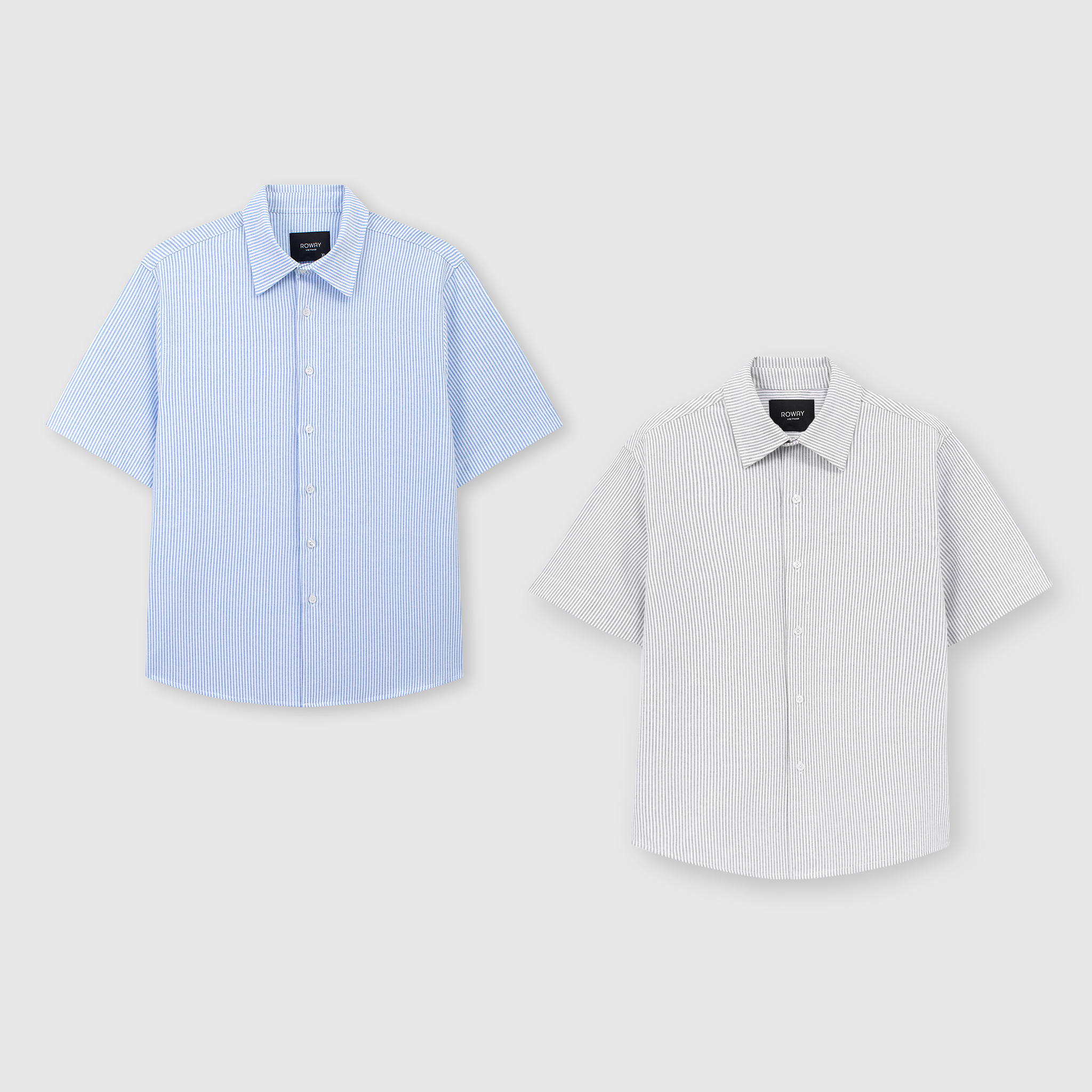 Sơ mi cộc tay oxford