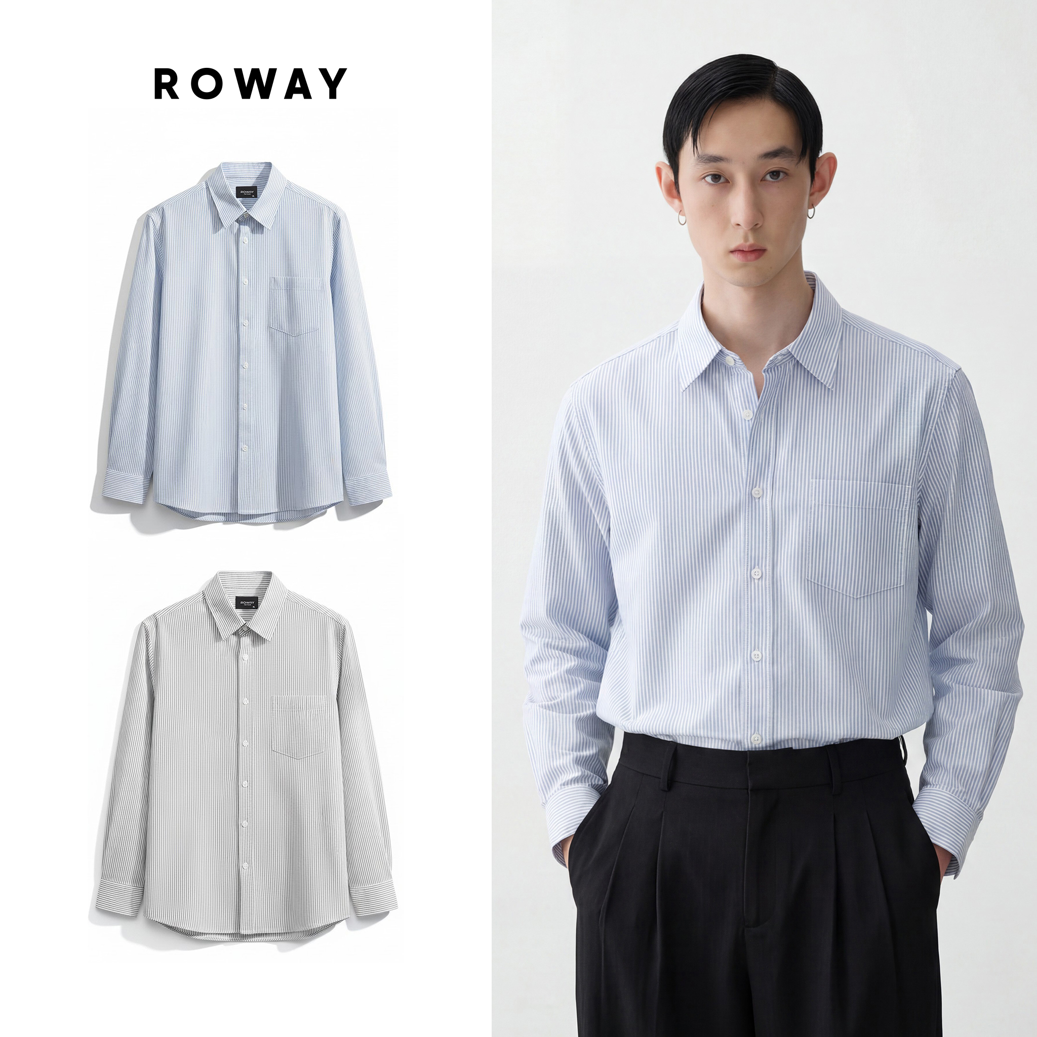 Sơ mi dài tay oxford ver2