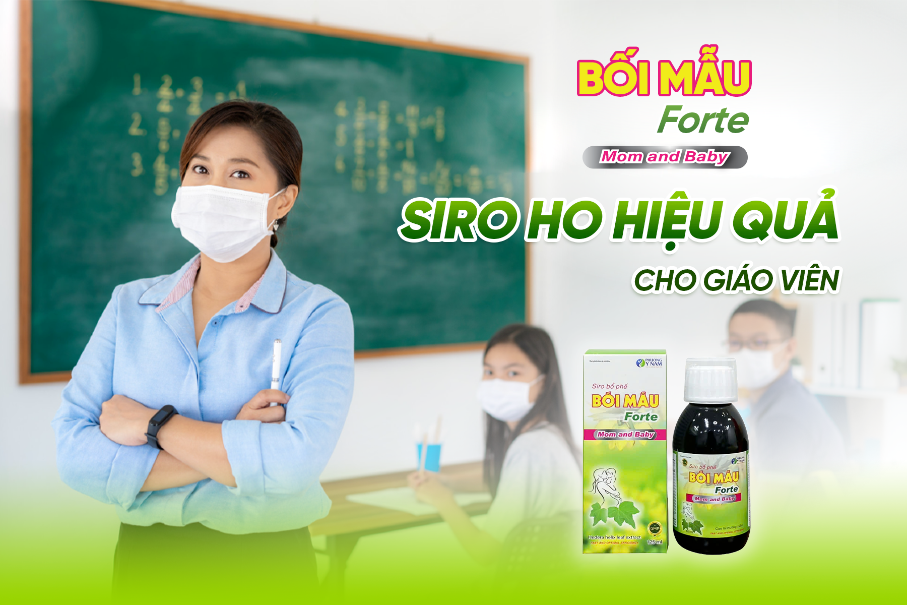 Siro ho hiệu quả cho giáo viên
