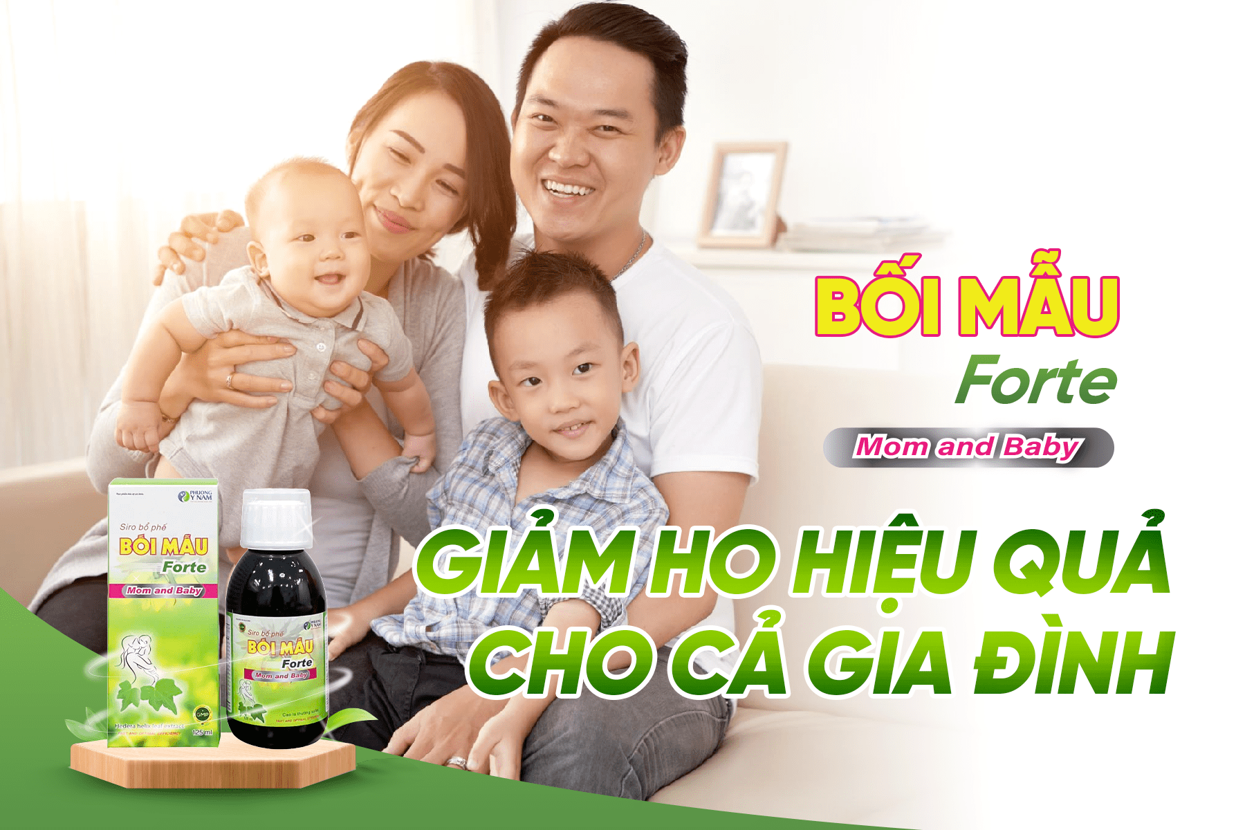 Hướng dẫn sử dụng Siro ho Bối Mẫu Forte Mom And Baby đúng cách để đạt hiệu quả tốt nhất
