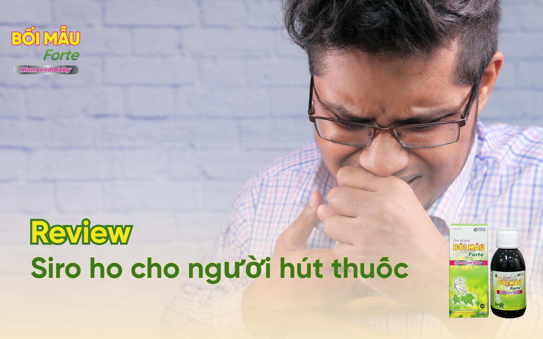 Hút thuốc lá bị ho có nên uống siro ho không?