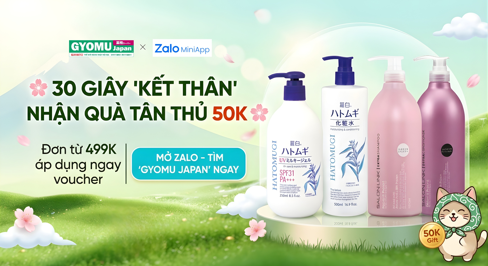 🌸 30 GIÂY KẾT THÂN - NHẬN QUÀ TÂN THỦ 50K