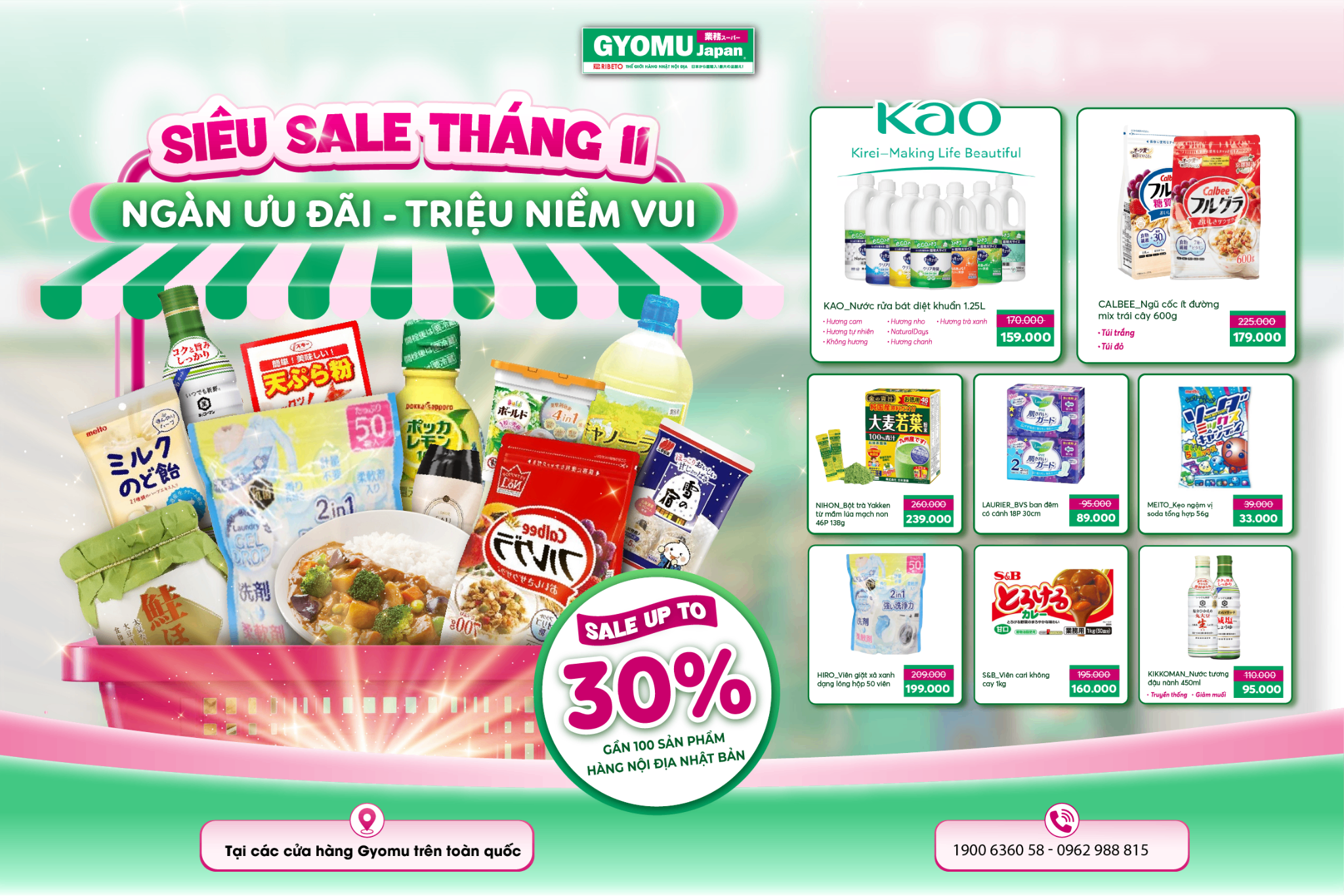 [Siêu sale Tháng 11] NGÀN ƯU ĐÃI - TRIỆU NIỀM VUI