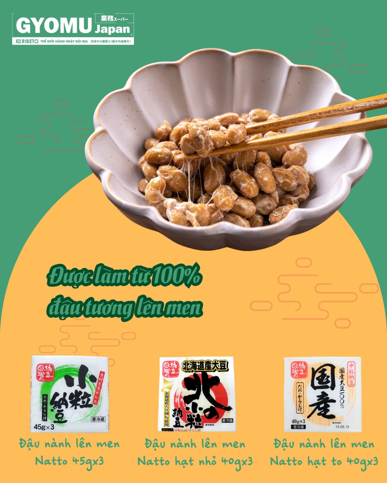 ✨Natto – “Thần Dược” Cho Mạch Máu Và Bí Quyết Trường Thọ Của Người Nhật