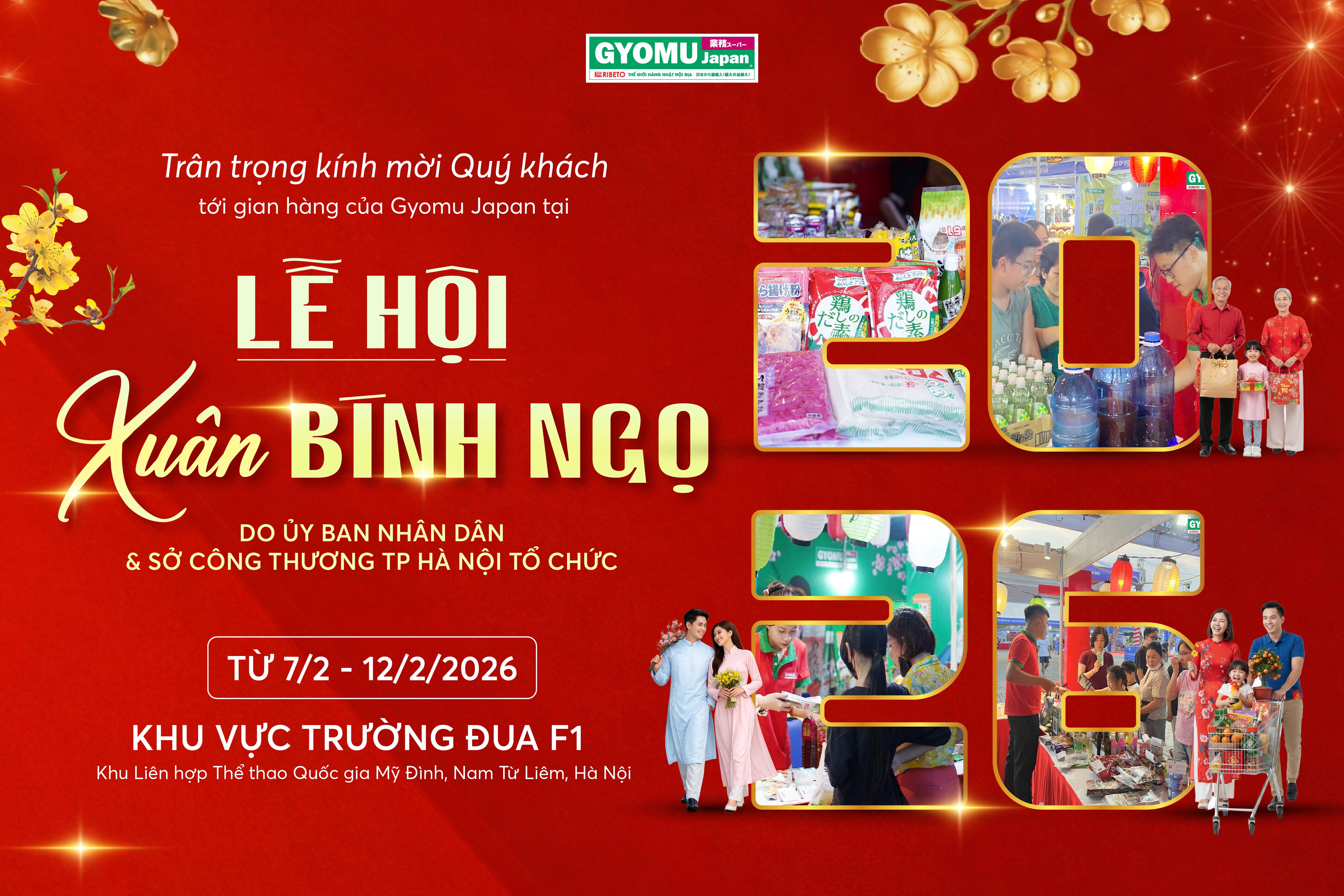 GYOMU JAPAN SẼ CÓ MẶT TẠI SỰ KIỆN ĐẶC BIỆT MỪNG XUÂN BÍNH NGỌ