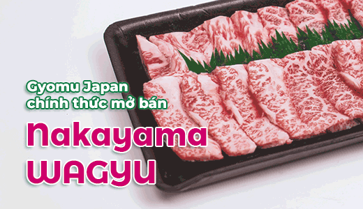 Gyomu Japan Chính Thức Mở Bán Nakayama Wagyu