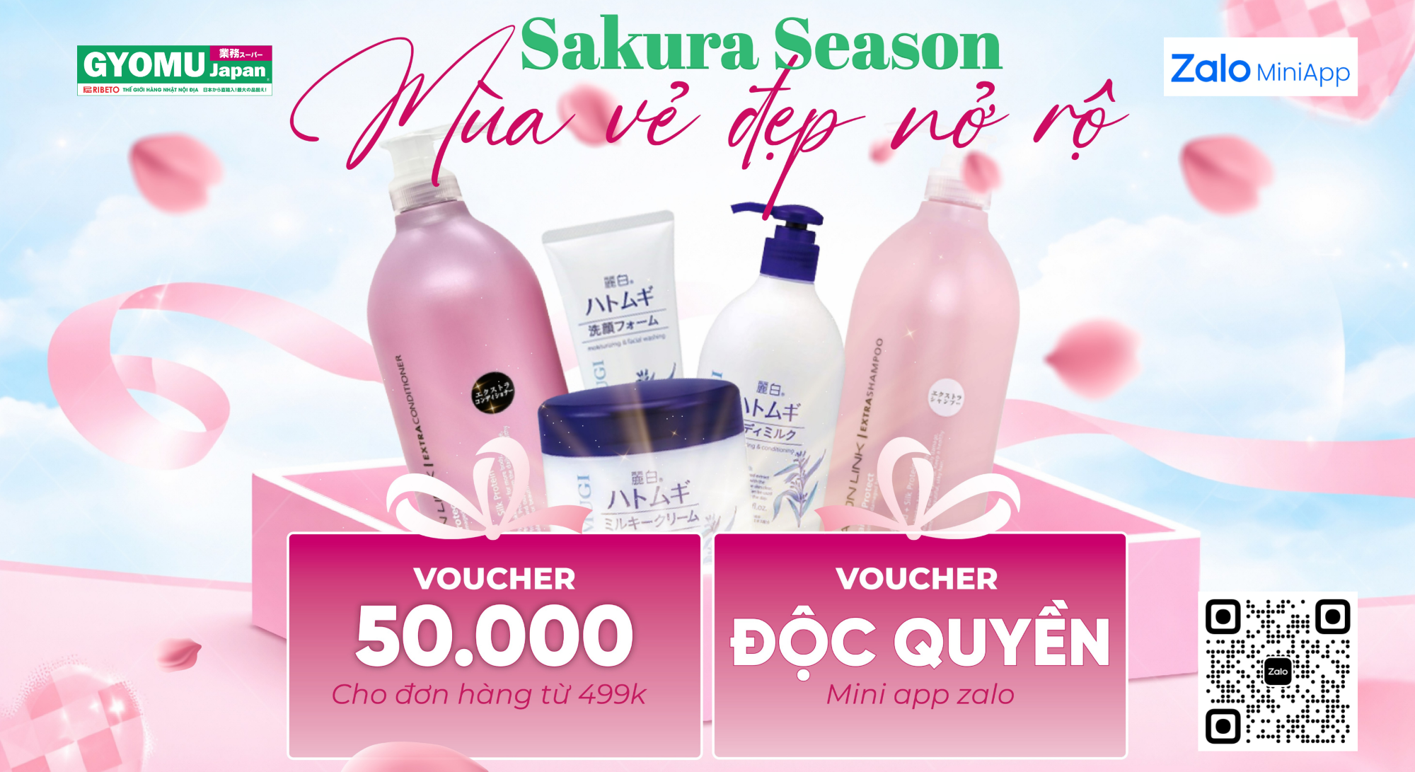 SĂN DEAL NHẬT XỊN - RẠNG RỠ TỰA HOA XUÂN