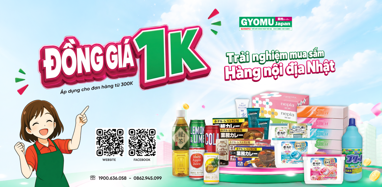 Đồng giá 1k