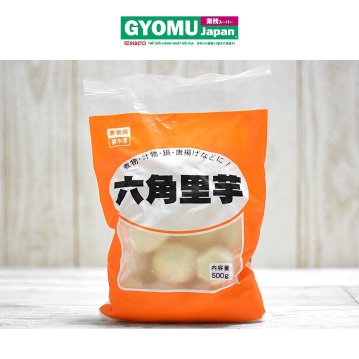 Khoai Sọ Lột Vỏ 500g T24 Cắt Lục Giác