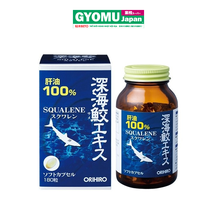 ORIHIRO_TPCN dầu gan cá mập 180 viên