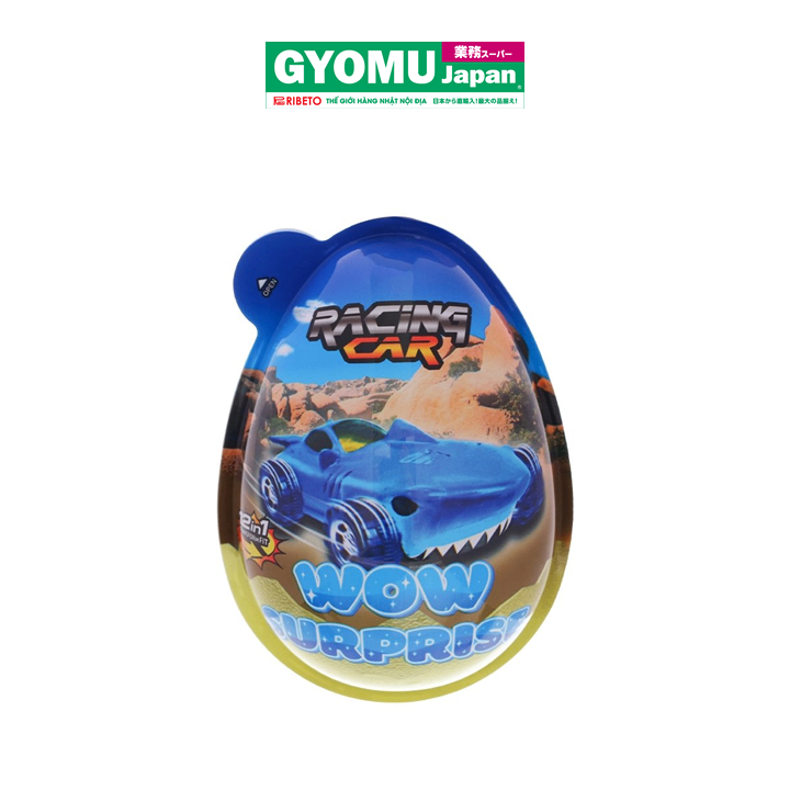 Sô cô la trứng Wow Surprise Car (8 quả/khay, 32 quả/thùng)