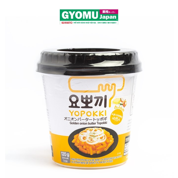 Bánh Gạo Yopokki Xốt Bơ Hành 120 G