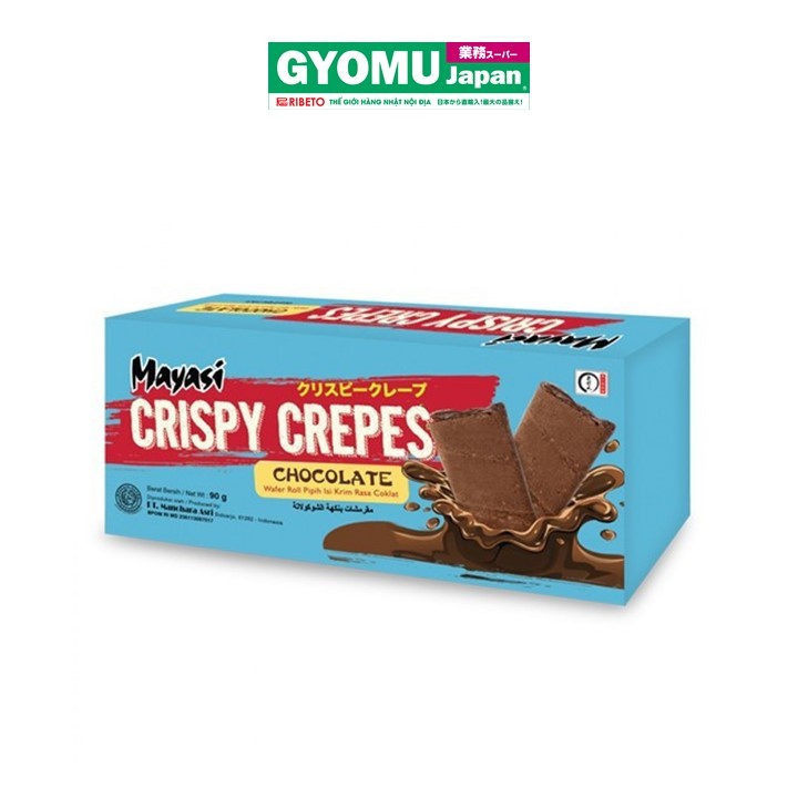 MAYASI_Bánh crepe vị socola 90g