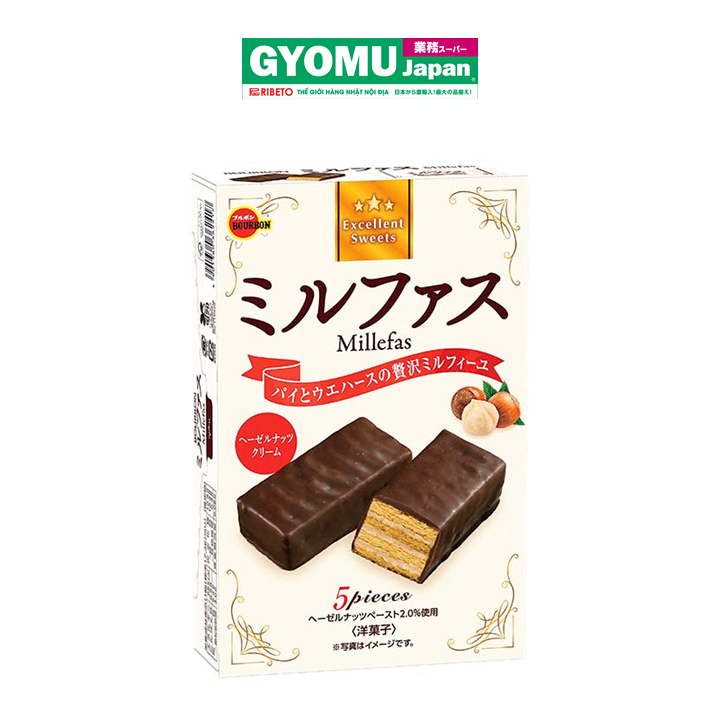 MILLEFAS_Bánh quy  vị socola đen 106.2g
