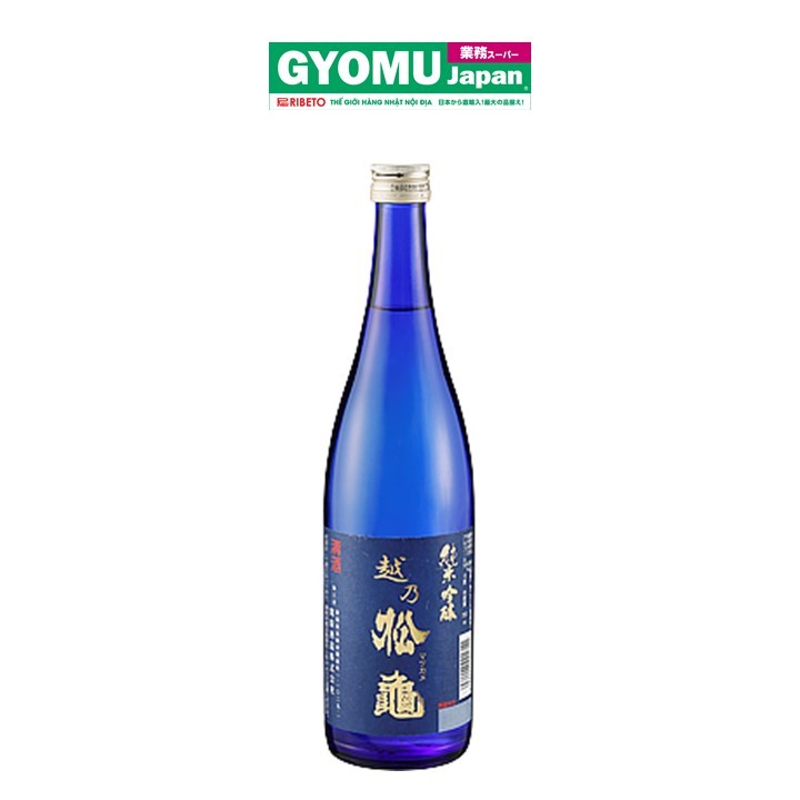 SEIKIHARA_Rượu sake Junmai Ginjo Matsukame 15% 720ml