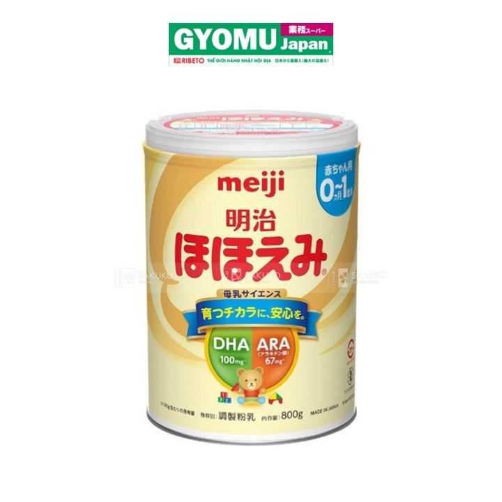 MEIJI_Sữa cho trẻ từ 0-1 tuổi 800g