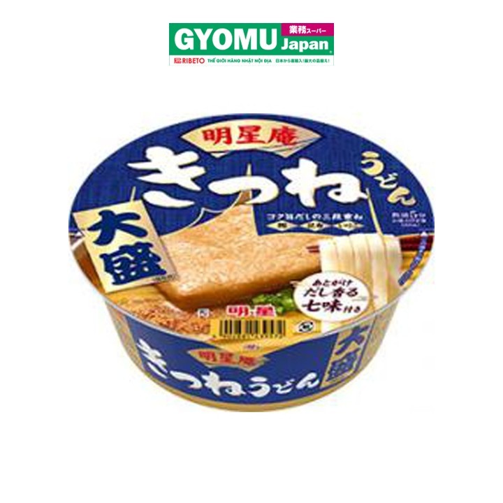 MYOJO_Mì hộp udon Kitsune 105g