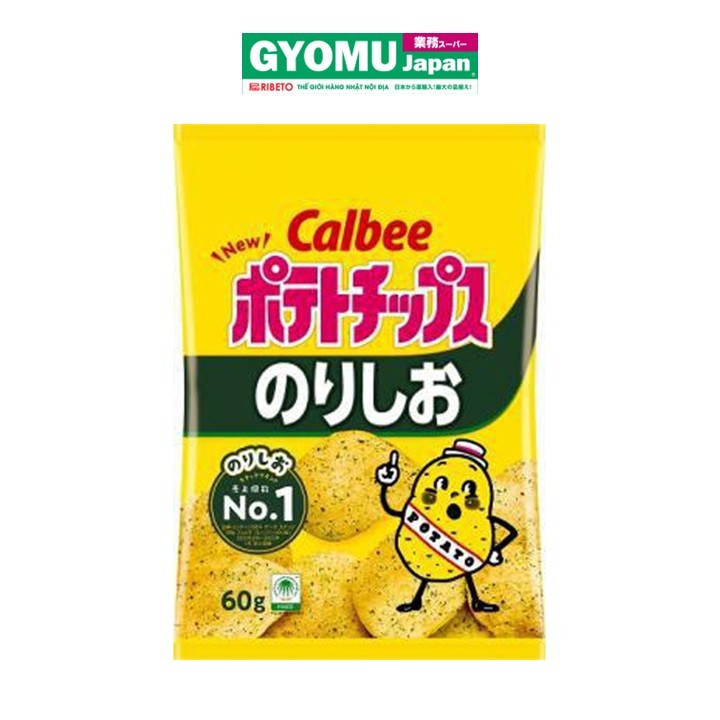 CALBEE_Snack khoai tây vị rong biển