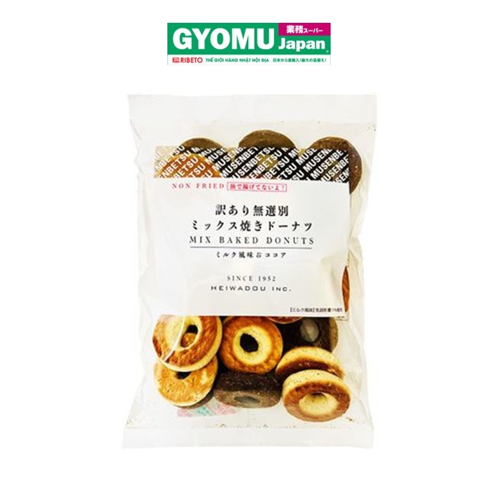 HEIWADO_Bánh donut mix vị 270g