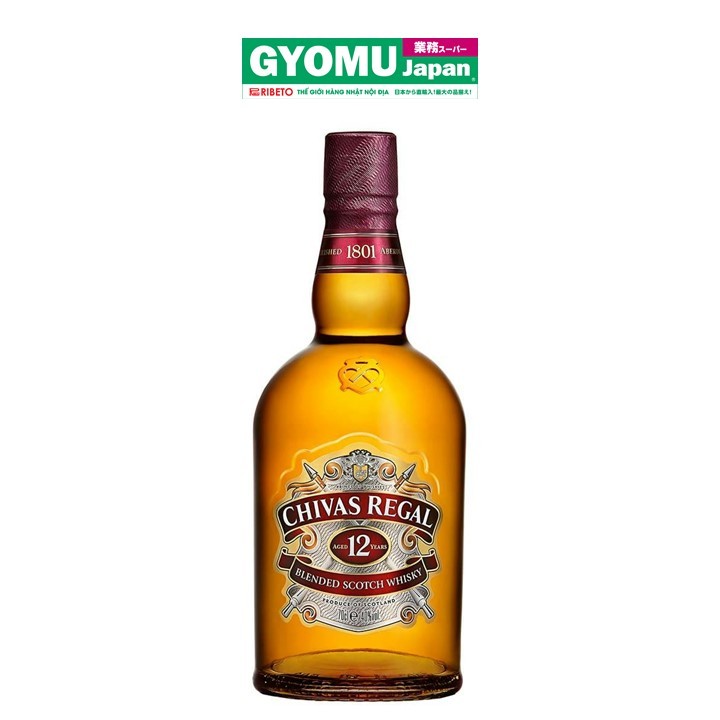 CHIVAS_Rượu Regal 12 năm tuổi 40% 700ml