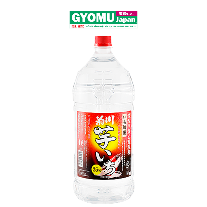 KIKUKAWA_Rượu soju Imoichi 25% 4L