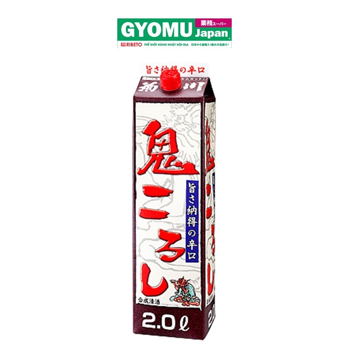 KIKUKAWA_Rượu sake Onikoroshi 14%~15% 2L