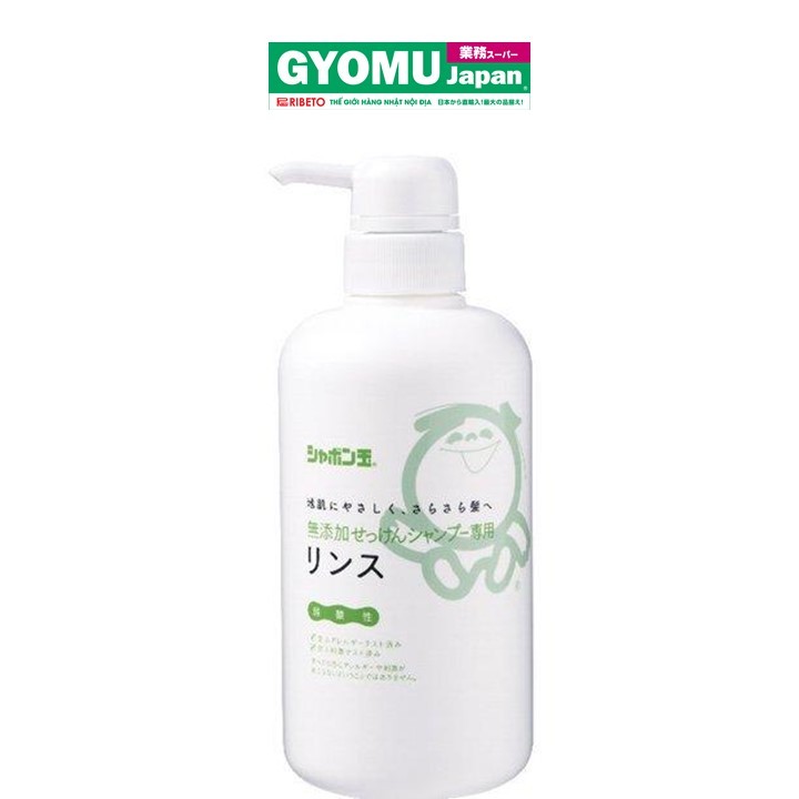 SHABON_Dầu gội xả tạo bọt không phụ gia 520ml
