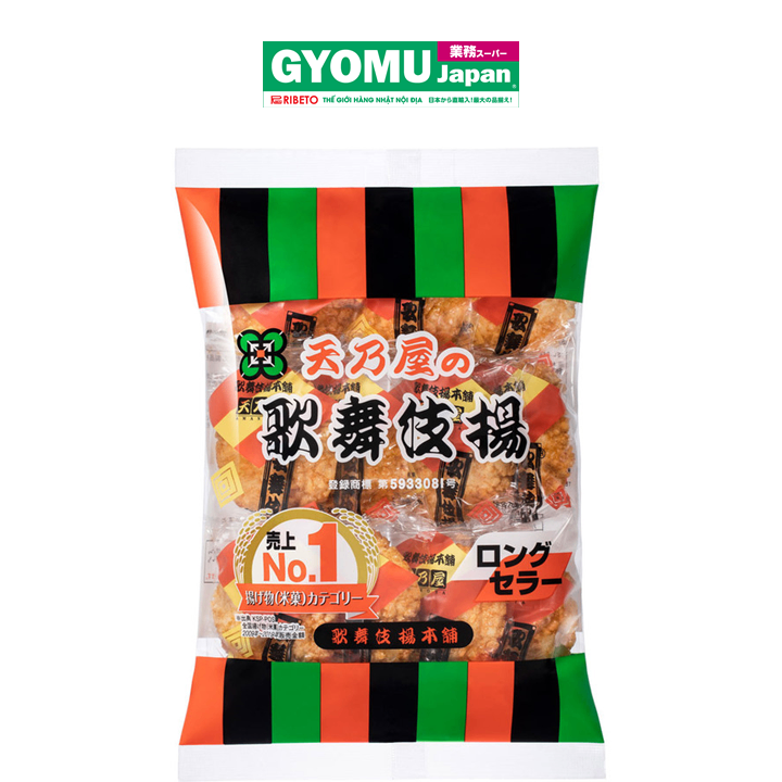 TENNOYA_Bánh gạo Kabuki 11P