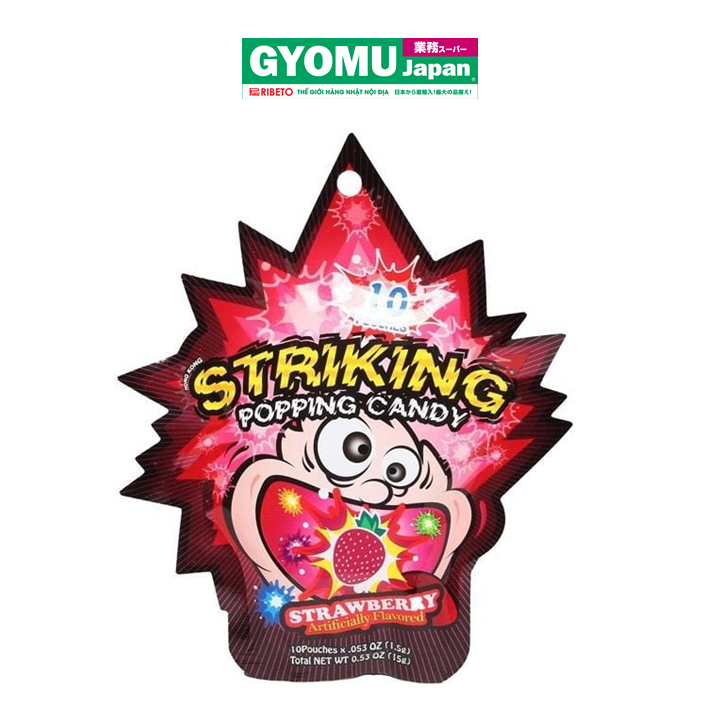 TDL_Kẹo nổ Striking vị dâu 15g