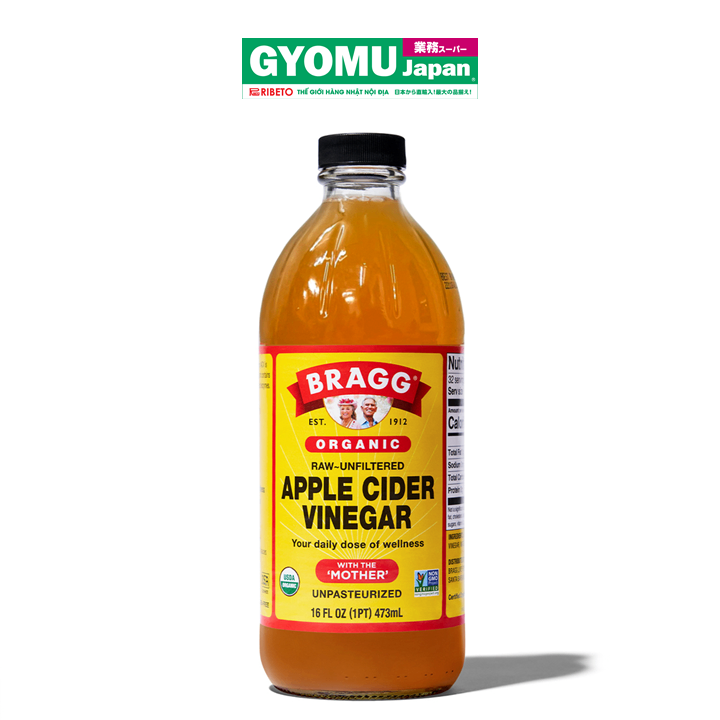 BRAGG_Giấm táo hữu cơ  473ml