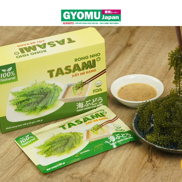 TASAMI_Rong nho xốt mè rang 5P 175g