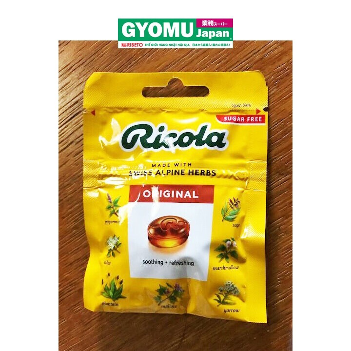 RICOLA_Kẹo thảo mộc Original 15g