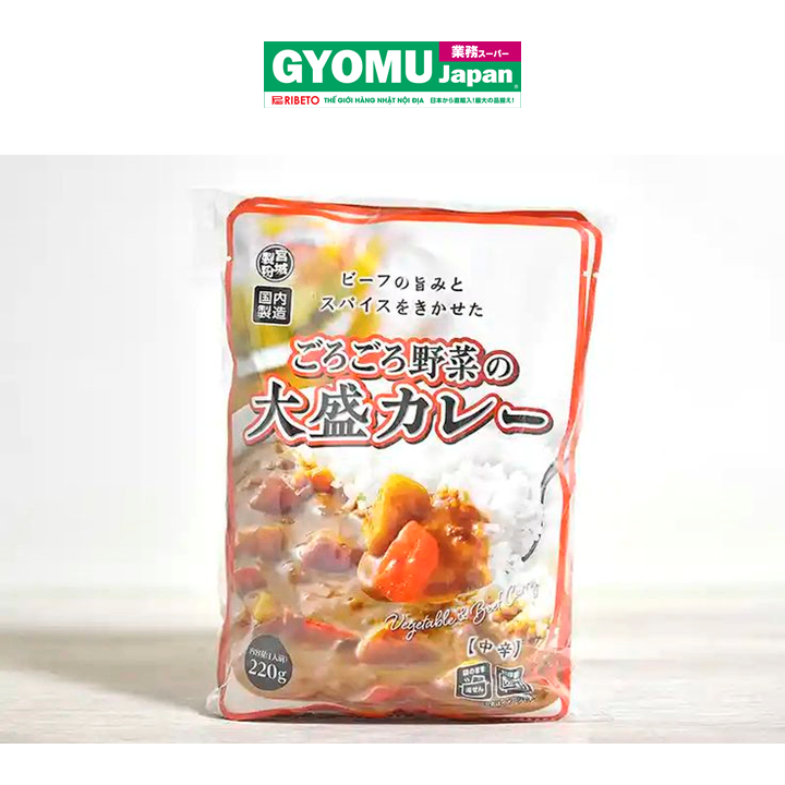 HACHI_Nước sốt cari vị rau củ 220g