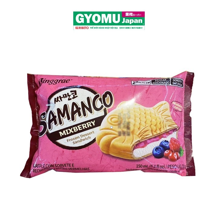 SAMANCO_Kem bánh cá quả mọng 150ml